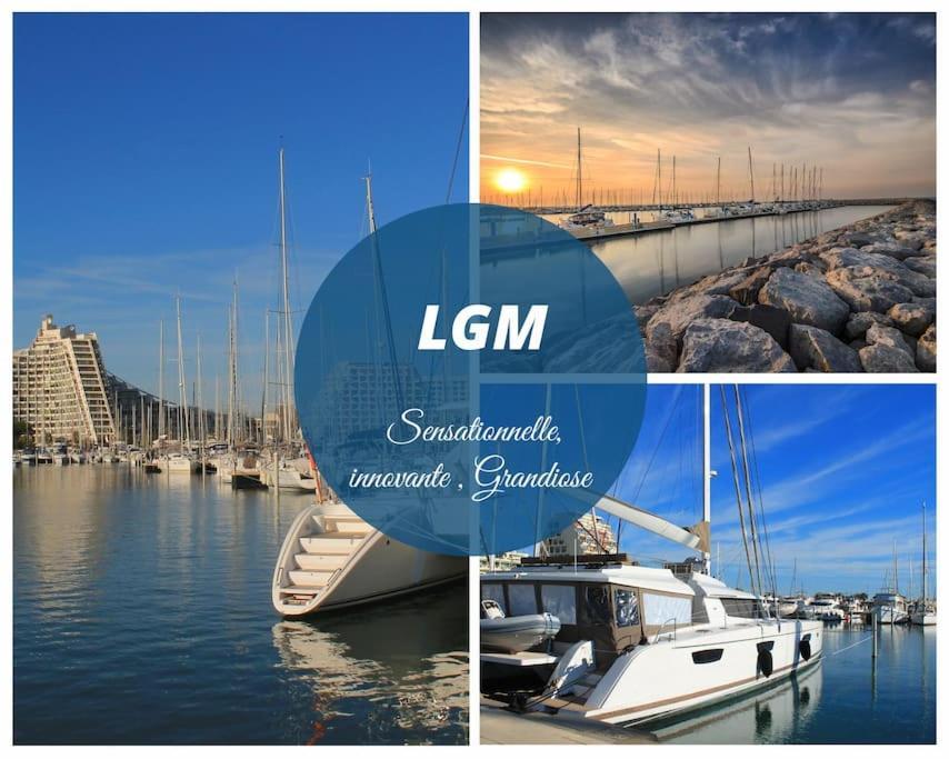 Les Marines De Haute Plage*Lumineux*Parking La Grande-Motte Esterno foto